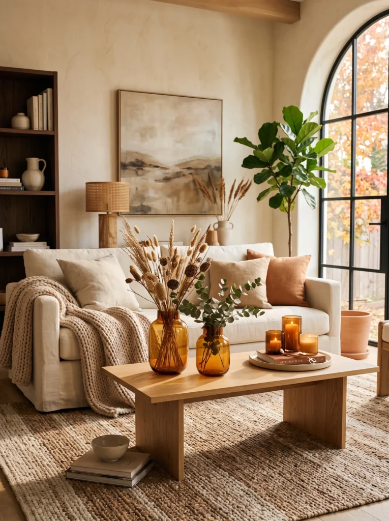Amber Glass Accents