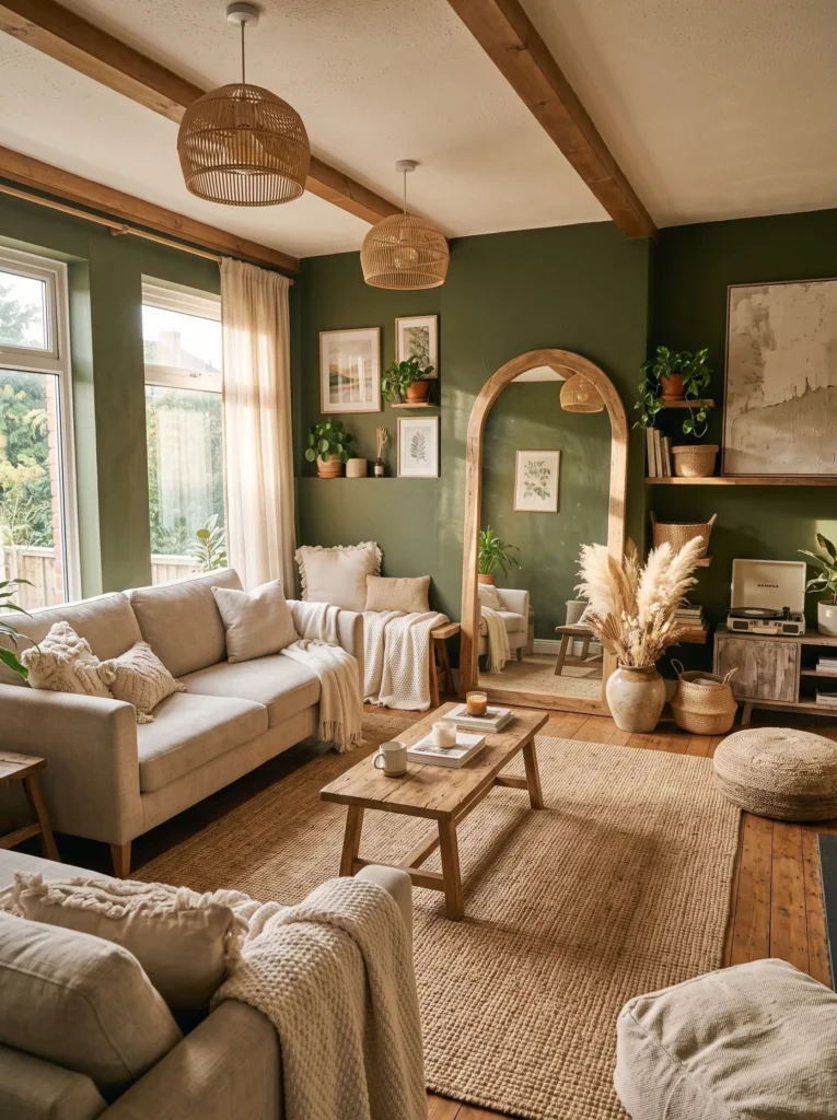 Arched Mirror Feature