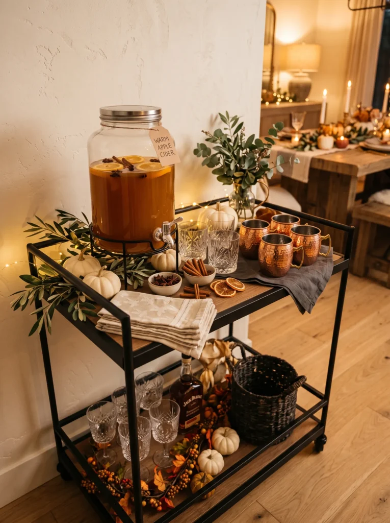Botanical Bar Cart