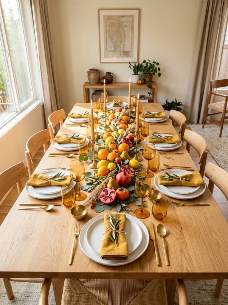 Citrus Harvest Table