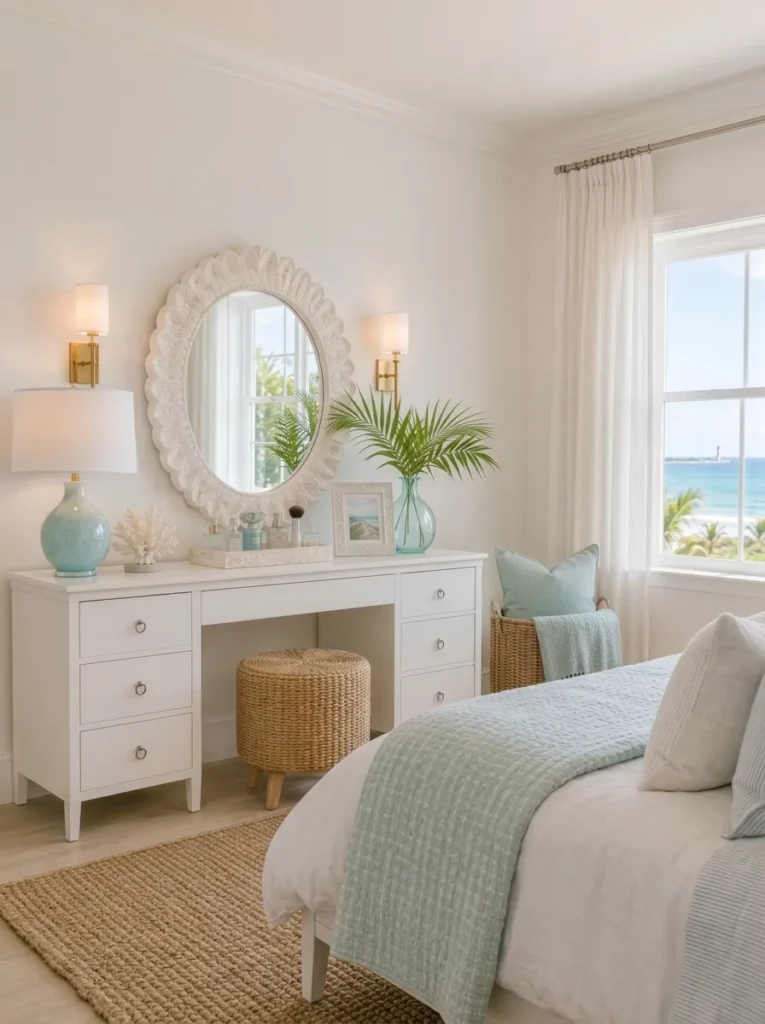 Coastal Vanity Corner