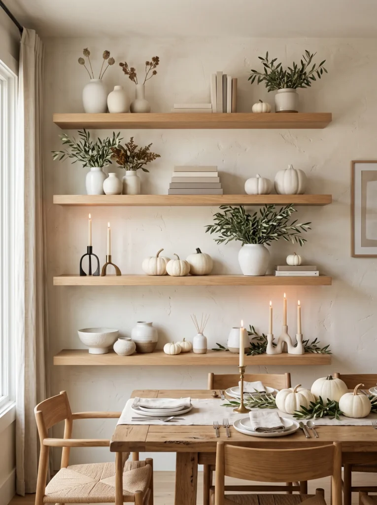 Floating Shelf Vignettes