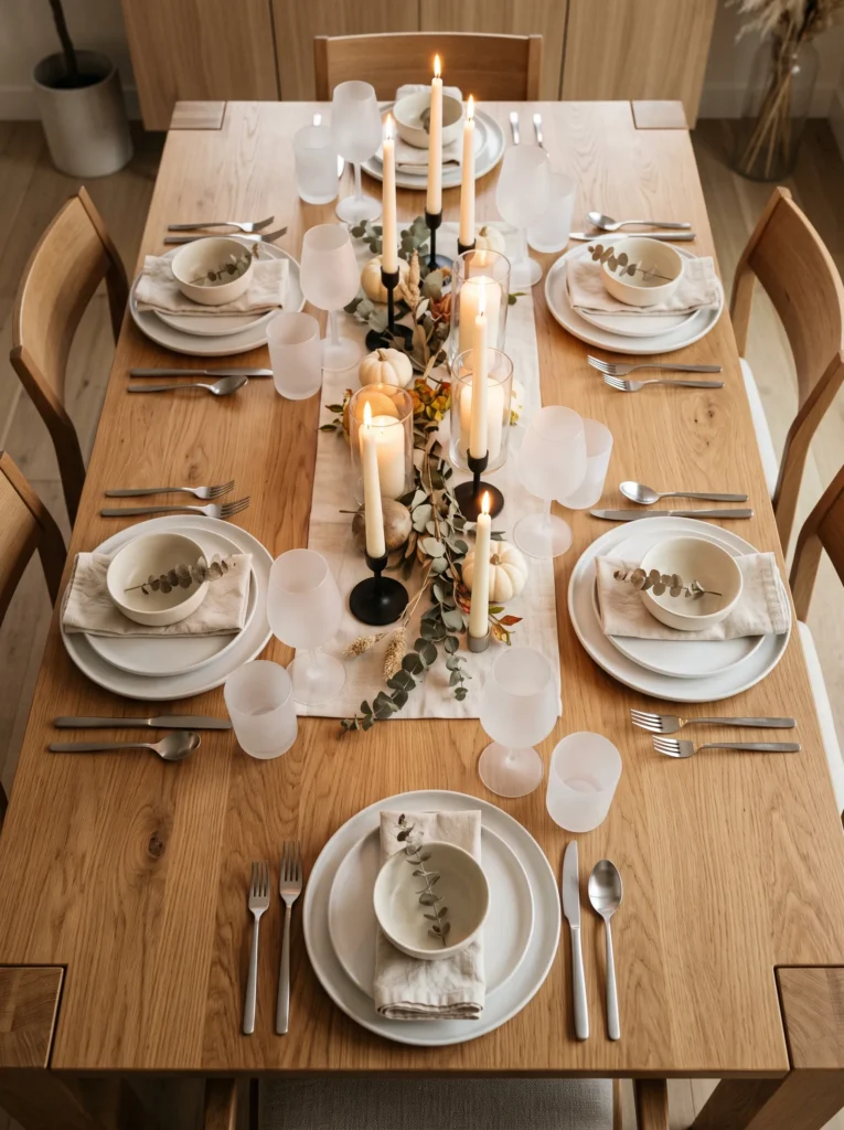 Monochrome Place Settings