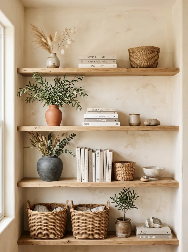 Nature-Inspired Shelving