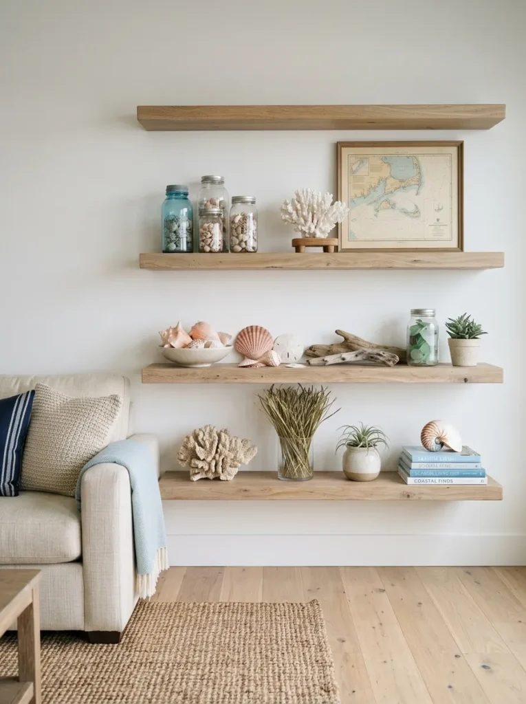 Shell Display Shelves
