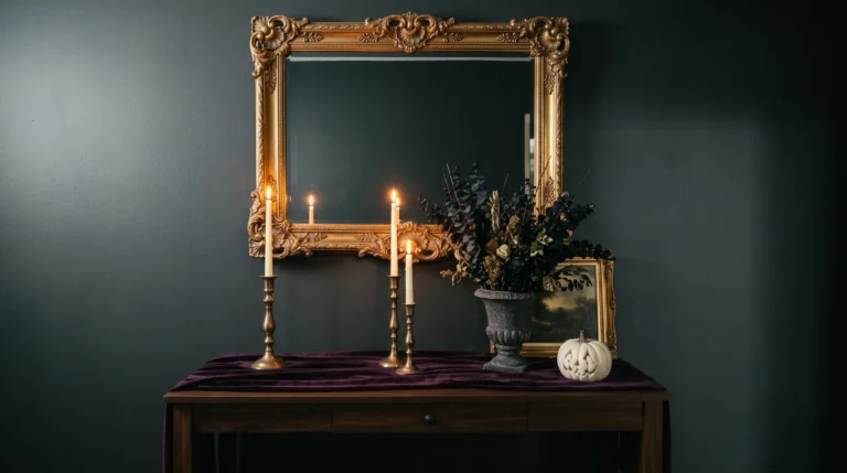 Sophisticated Halloween decor