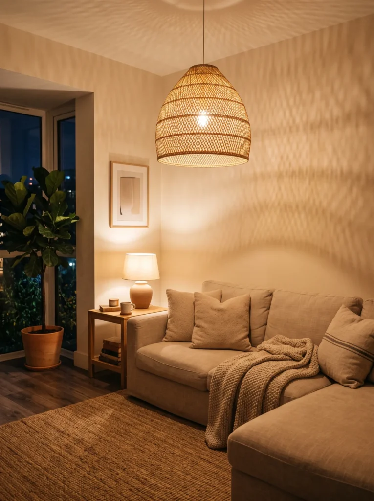 Statement Woven Lighting