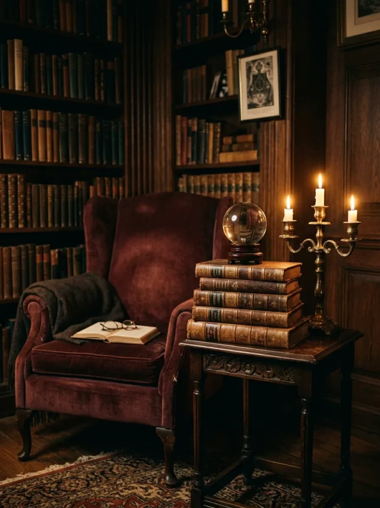 Dark Witch's Library Reading Corner
