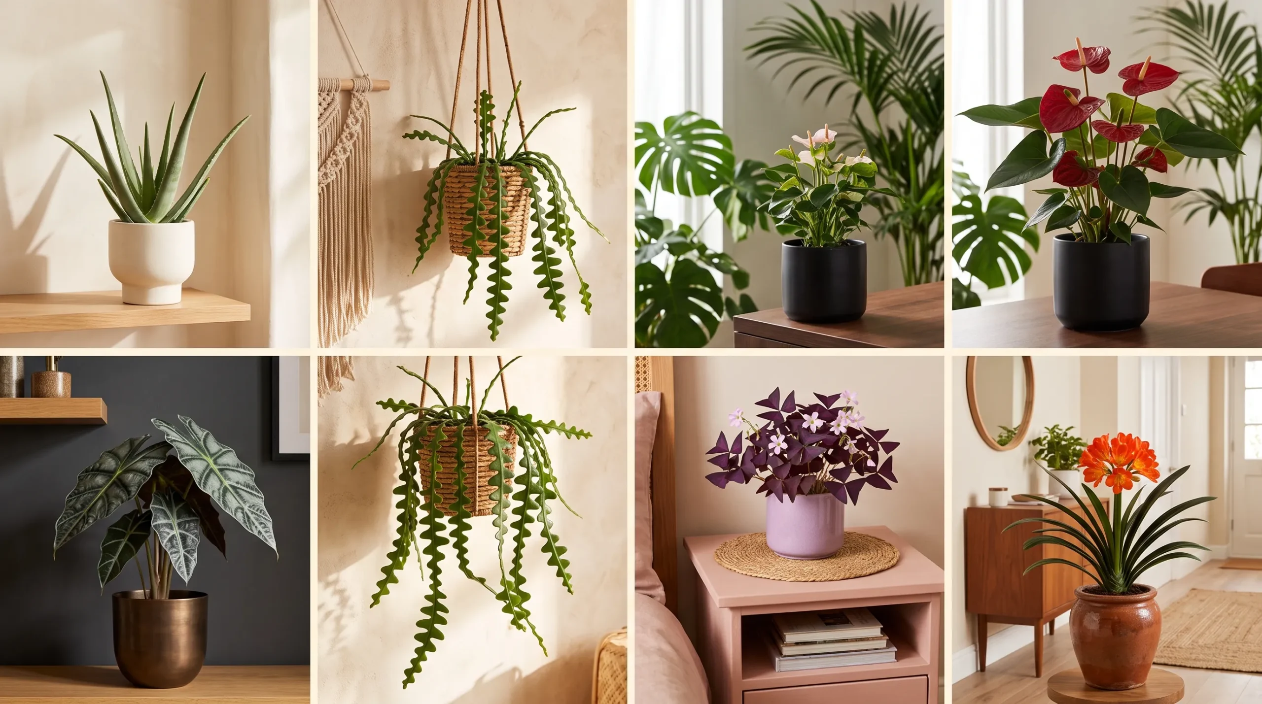 indoor plants that match your decor style