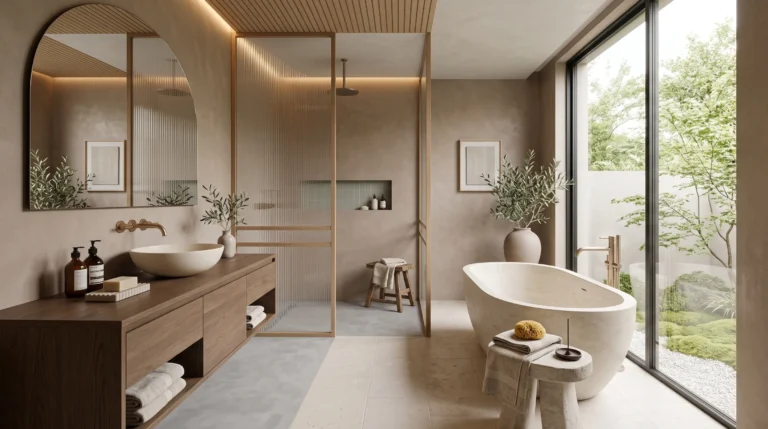 japandi bathroom design ideas