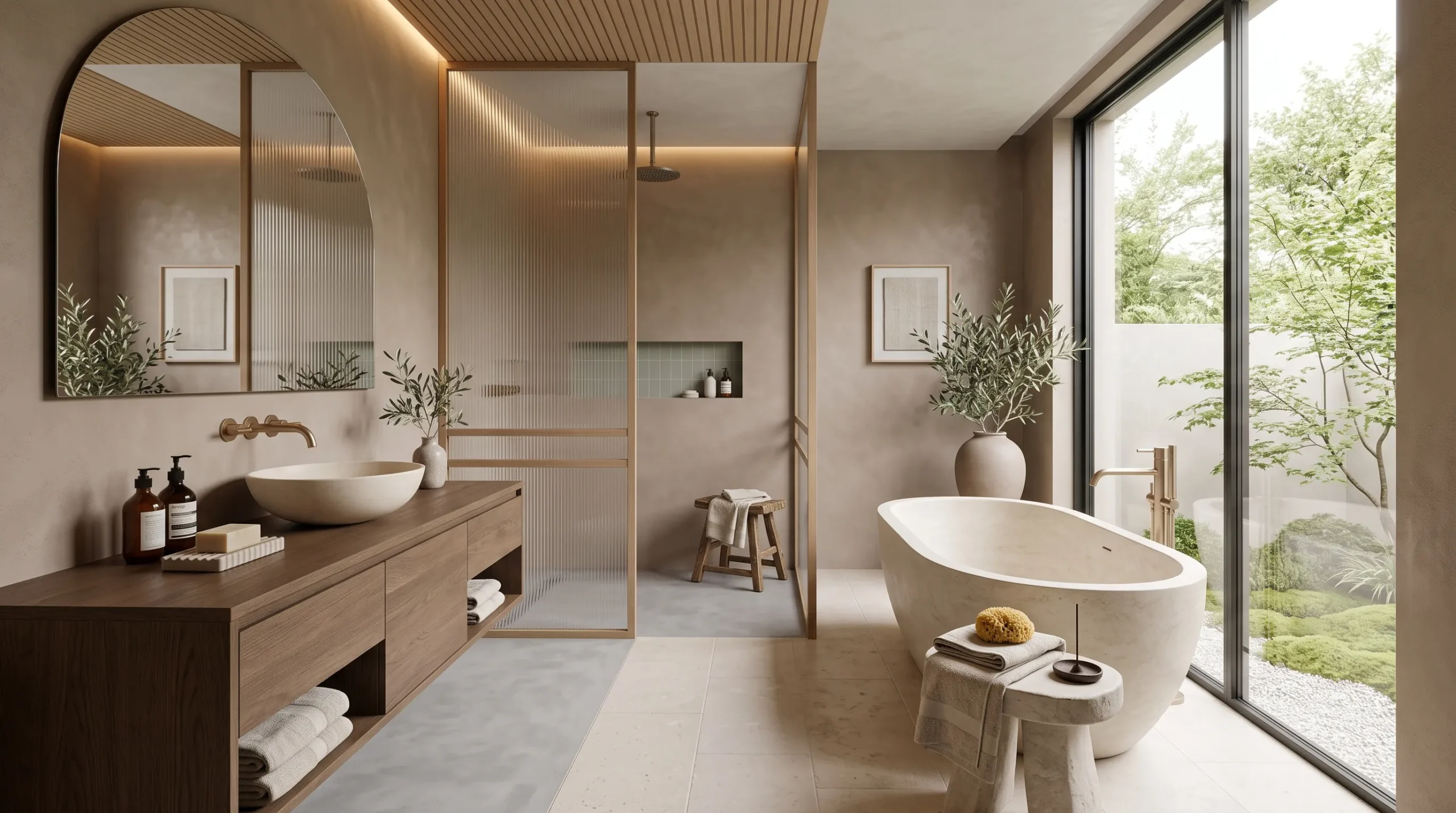 japandi bathroom design ideas