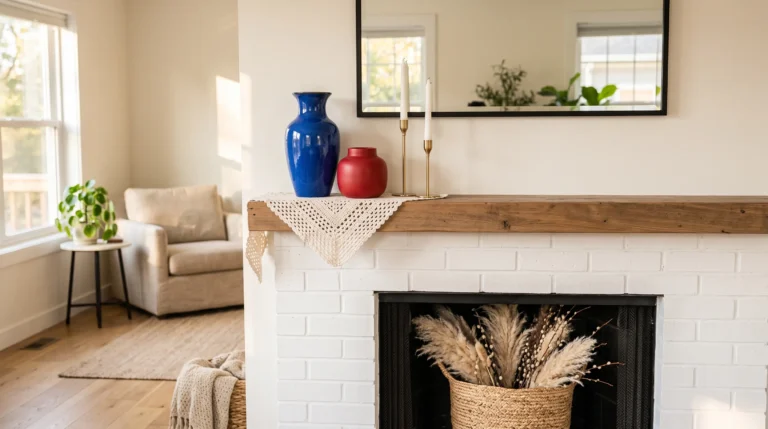 summer mantel ideas
