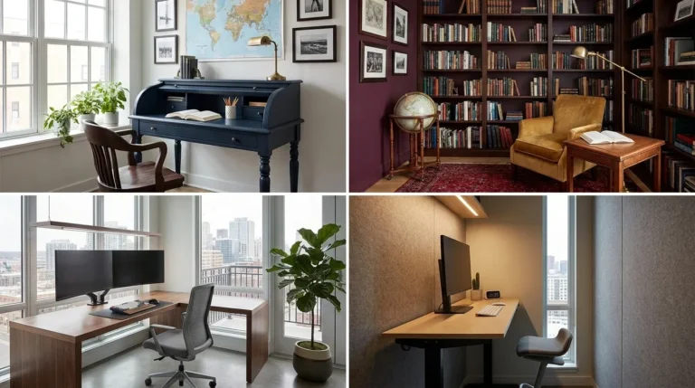 Masculine home office
