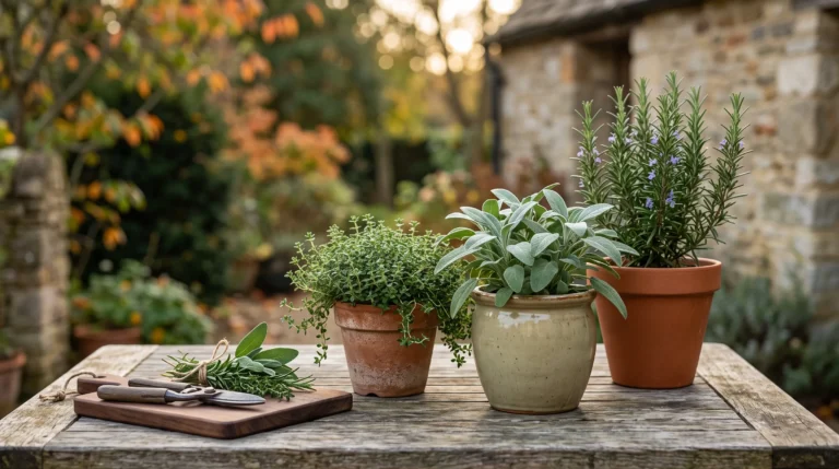 fall herbs to grow