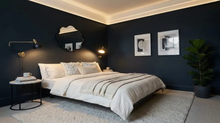 Small black luxury bedroom ideas
