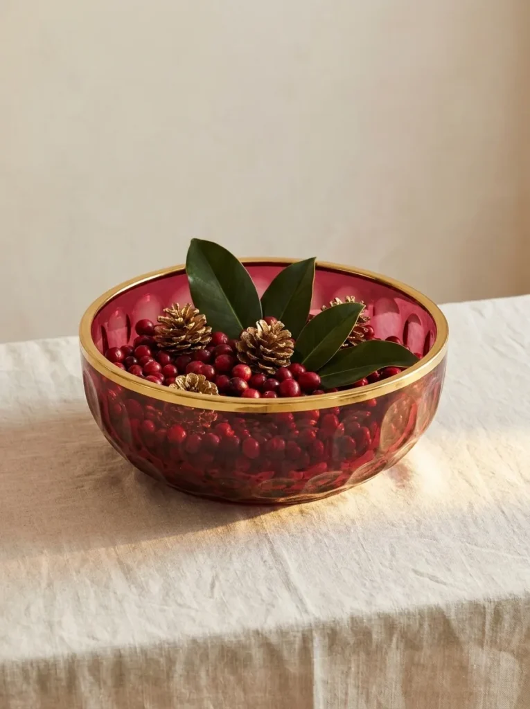 Domed floral arrangement of burnt sienna dahlias and rust chrysanthemums fully concealing its base