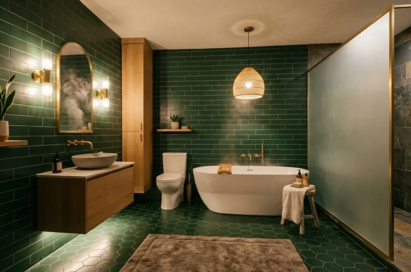 moody bathroom ideas