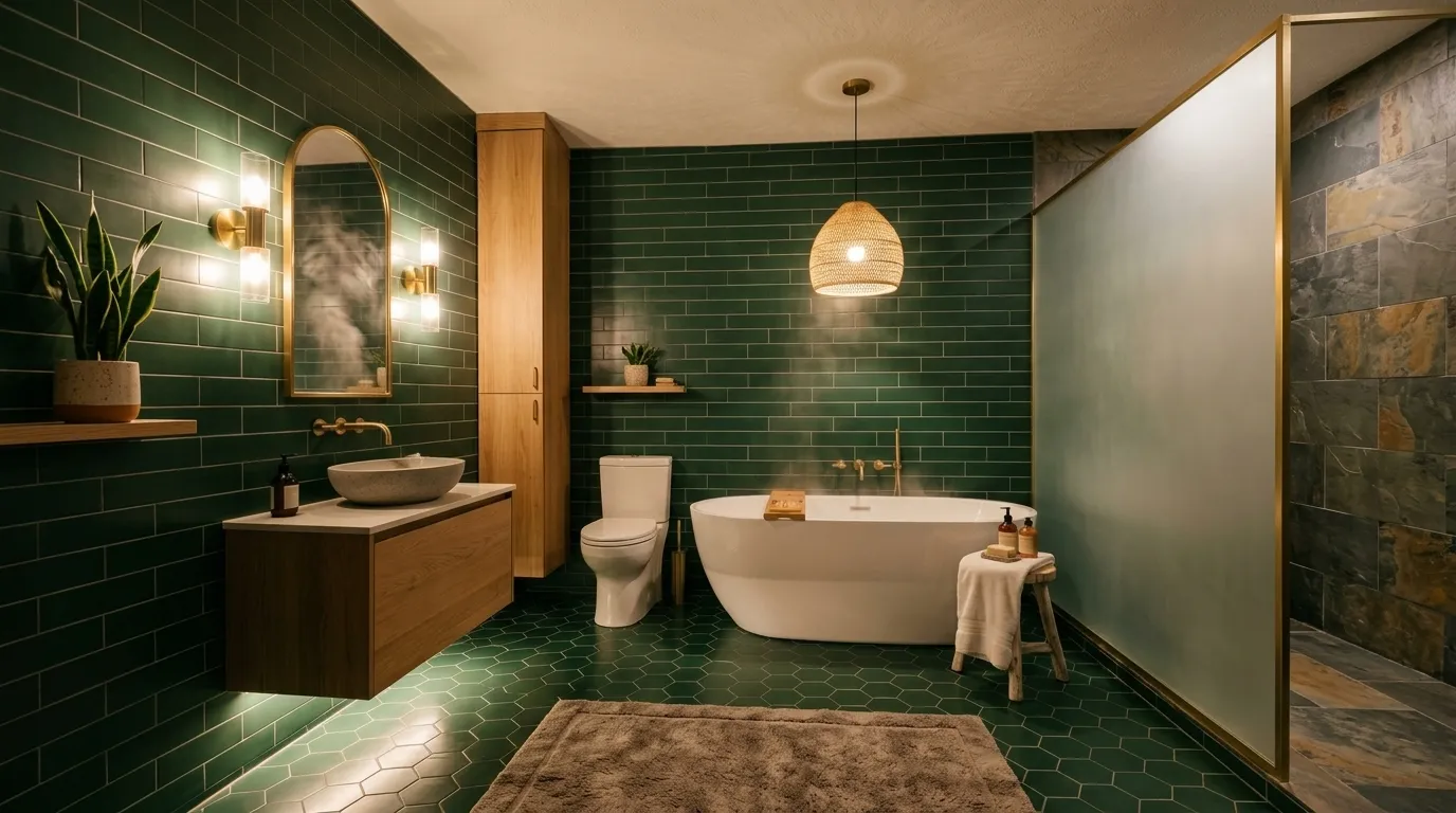moody bathroom ideas