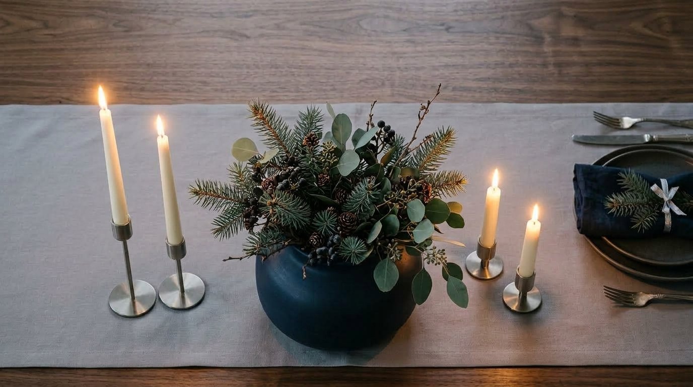 winter centerpiece ideas