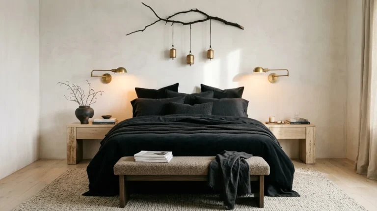 Black and gold Christmas decorations