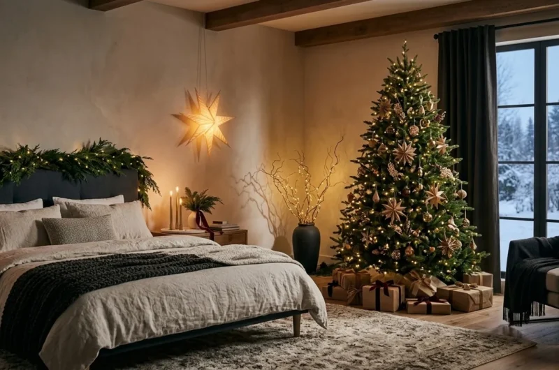 Christmas bedroom decor ideas