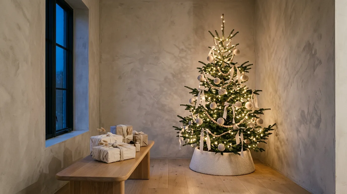 neutral Christmas decor ideas